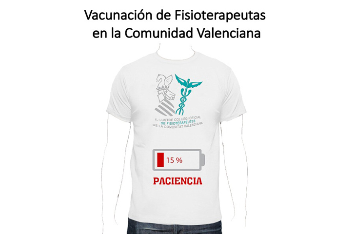 ¡BASTA YA! El ICOFCV denuncia la falta de seriedad de Conselleria y le insta a vacunar a los fisioterapeutas cuanto antes ¡BASTA YA! El ICOFCV denuncia la falta de seriedad de Conselleria y le insta a vacunar a los fisioterapeutas cuanto antes