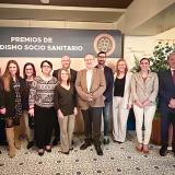 Josep Benítez, en los Premios de Periodismo Sociosanitario 2023 de la ADSCV