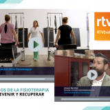 Los beneficios de la Fisioterapia para prevenir y recuperar en RTVE de la Comunidad Valenciana