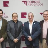 El decano del ICOFCV asiste a la presentación de la nueva marca corporativa y nueva sede en Valencia de Fornes Abogados
