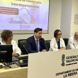 El ICOFCV, en la I Jornada de Fisioterapia Interdepartamental celebrada en el Hospital La Ribera 