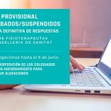 Publicada la lista provisional de notas y la plantilla definitiva de respuestas de la OPE de fisioterapeutas de Sanidad