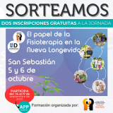 Sorteamos 2 inscripciones gratuitas para la Jornada “El papel de la Fisioterapia en la nueva longevidad” ¡Participa!