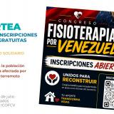 Sorteamos 10 inscripciones para el Congreso Solidario 'Fisioterapia por Venezuela' 
