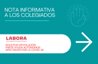 Nota informativa a los colegiados