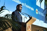 Josep Benítez a los nuevos egresados: “el paciente debe ser el centro, sin él no hay fisioterapia” 