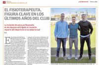 Centenario del Valencia CF: el fisioterapeuta, figura clave en los últimos años del club