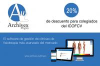 El ICOFCV y la empresa Archivex Physio firman un convenio con descuentos para los colegiados 