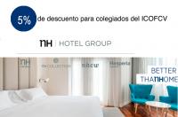 Los colegiados del ICOFCV podrán beneficiarse de un descuento del 5% en todos los hoteles NH y Hesperia 