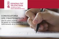 Nueva convocatoria de oposición de 28 plazas de fisioterapeuta para el cuerpo superior de gestión en Fisioterapia