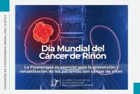Día Mundial del Cáncer de Riñón: el ejercicio físico con fines terapéuticos es vital en la lucha contra la enfermedad