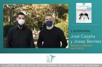 Entrevista a José Casaña y Josep Benítez, decano y exdecano del ICOFCV