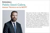 Entrevista a Pablo Davó Cabra, Asesor Técnico en la World Confederation for Physical Therapy 