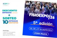El ICOFCV ofrece un descuento exclusivo y sortea 10 entradas para FisioExpo2026