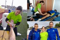 El Campeonato Nacional de fútbol masculino sub14 y sub16 dispuso de fisioterapeuta gracias al convenio de la FFCV con el ICOFCV