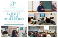 El ICOFCV orienta en salidas profesionales  a los estudiantes de Fisioterapia