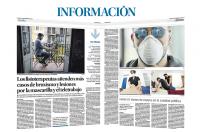 Los fisioterapeutas atienden más casos de bruxismo y lesiones por la mascarilla y el teletrabajo (Diario Información)