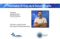 Víctor Lledó, premio Dedicación Profesional UPSANA 2023