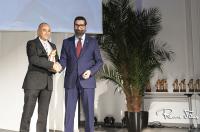 Víctor Lledó recibe el premio "Dedicación empresarial" de Upsana en la IX Gala de la Salud 