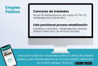 Novedades en empleo público en la Comunidad Valenciana