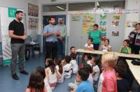  El Colegio de Fisioterapeutas ayudará a fomentar posturas correctas para evitar lesiones de espalda en los escolares de Castellón