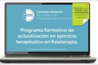 Abierto plazo de inscripción al curso online “Programa formativo de actualización en ejercicio terapéutico en Fisioterapia”