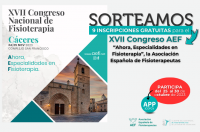 El ICOFCV sortea entre sus colegiados 9 inscripciones al XVII Congreso AEF 