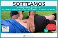 Nuevo sorteo de 6 inscripciones gratuitas para el XIX Congreso Internacional de la Sociedad Española de Medicina del Deporte