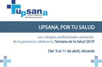 Los colegios profesionales sanitarios salen a la calle para promocionar la salud y hábitos de vida saludables