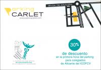 El ICOFCV firma un convenio de colaboración con el parking Carlet de Alicante 