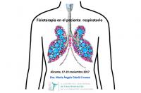 Fisioterapia respiratoria, próximo monográfico en Alicante del 17 al 19 de noviembre  