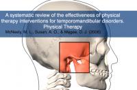La efectividad de las intervenciones de terapia física para los trastornos temporomandibulares (revisión sistemática)