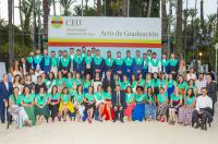 El ICOFCV, en los Actos de Graduación de los alumnos de Fisioterapia de la UCH-CEU